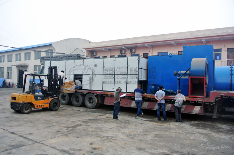 自動化辣椒烘干機整裝待發